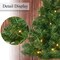 Small Christmas Tree 2ft Prelit Battery Operated Timer Lighted Artificial Green Mini Xmas Pine Trees Decorations
